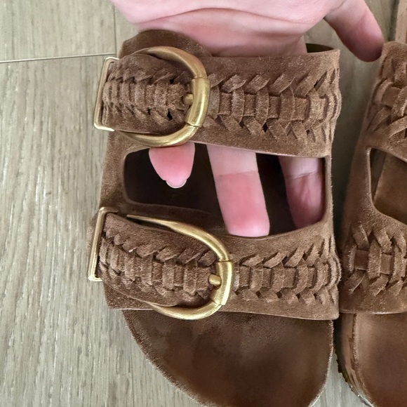 Veronica Beard Paige Buckle Sandal Sz 6.5 - Picture 7 of 14